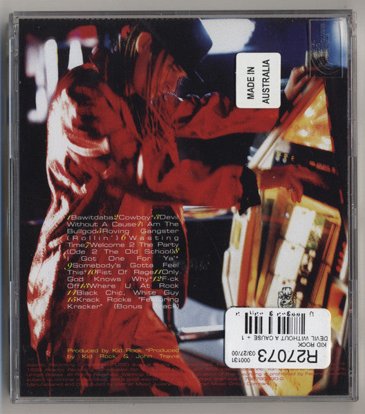 Kid Rock : Devil Without A Cause (CD, Album)