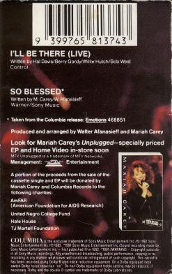 Mariah Carey : I'll Be There (Cass, Single)