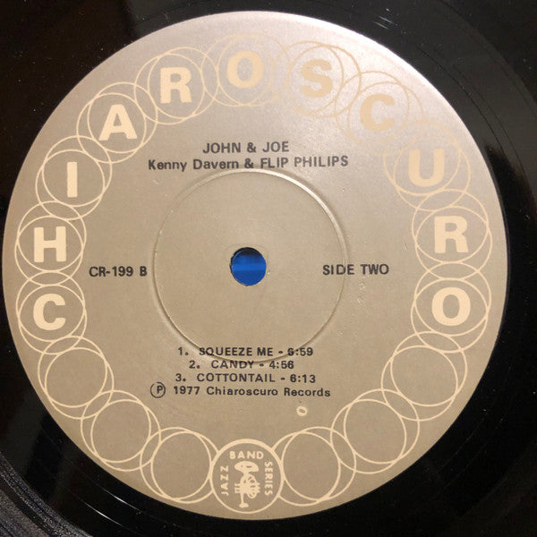 Kenny Davern, Flip Phillips : John & Joe (LP, Album)
