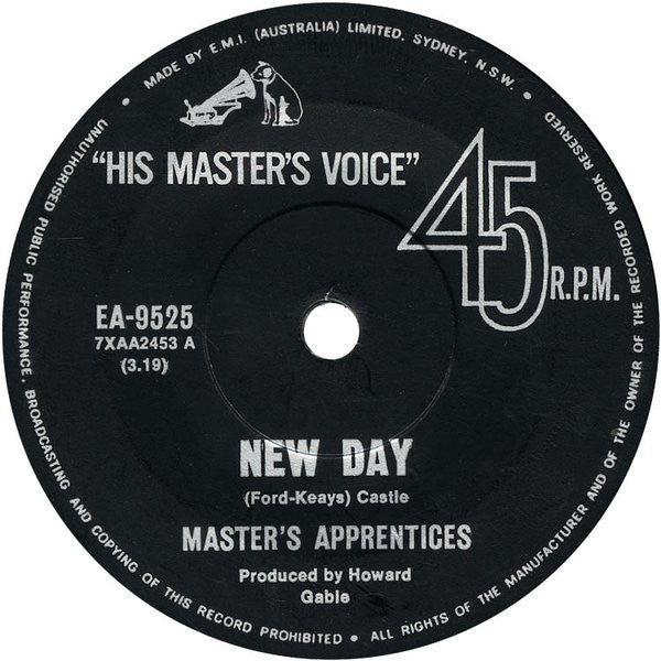 The Master's Apprentices : Future Of Our Nation (7", Single)