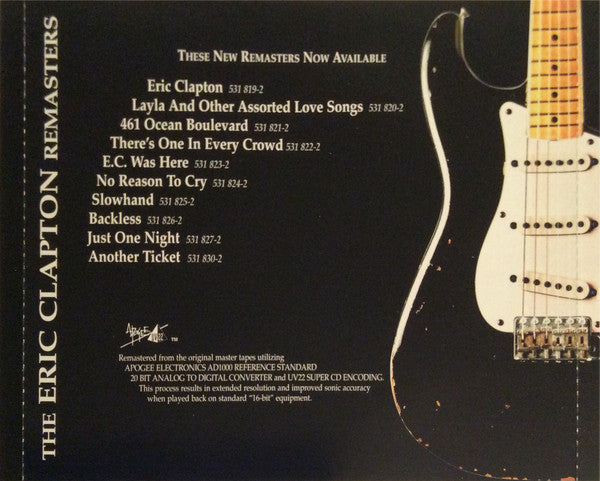 Eric Clapton : Just One Night (2xCD, Album, RE, RM)