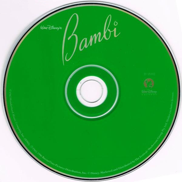 Various : Walt Disney's Bambi (CD, Album)