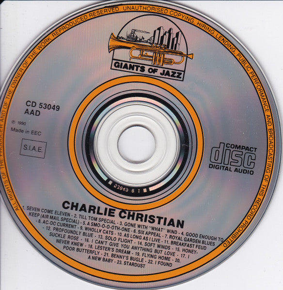 Charlie Christian : Genius Of Electric Guitar (CD, Comp)