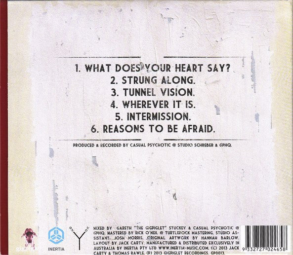 Jack Carty & Casual Psychotic : The Predictable Crisis Of Modern Life (CD, Album)