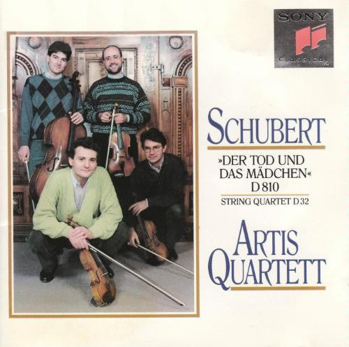 Schubert* - Artis Quartett* : »Der Tod Und Das Mädchen« D 810 / String Quartet D 32 (CD)
