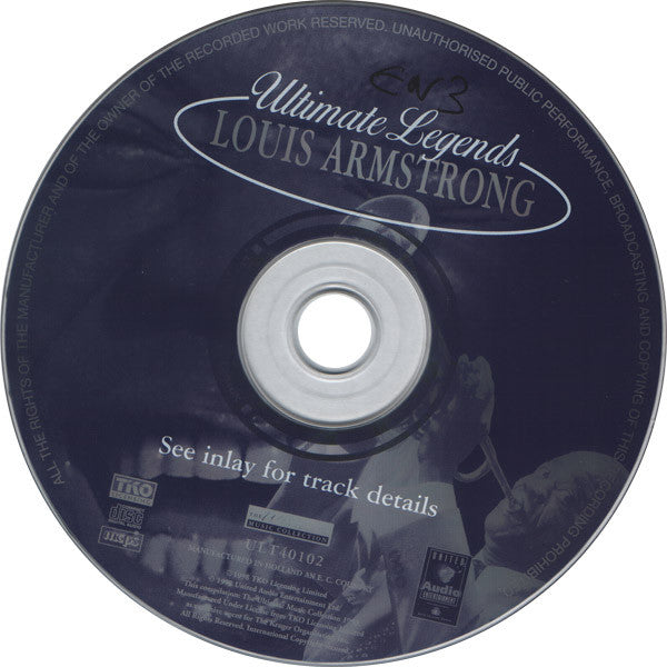 Louis Armstrong : Ultimate Legends (CD, Comp)