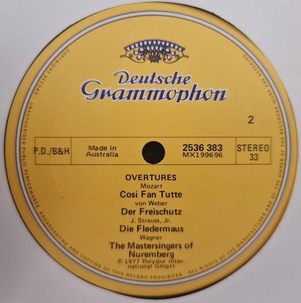 Various : Ouvertüren (LP, Comp)