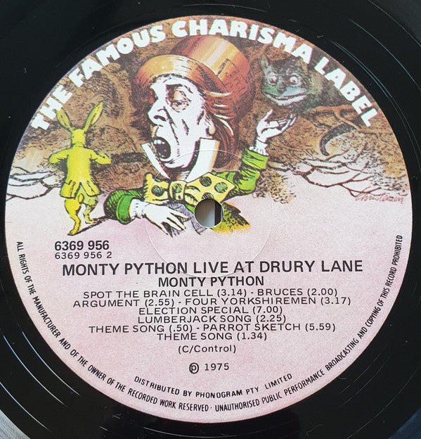 Monty Python : Monty Python Live At Drury Lane (LP)