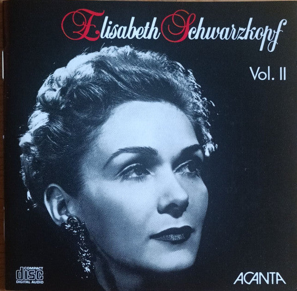 Elisabeth Schwarzkopf : Elisabeth Schwarzkopf Vol. II (CD, Comp)