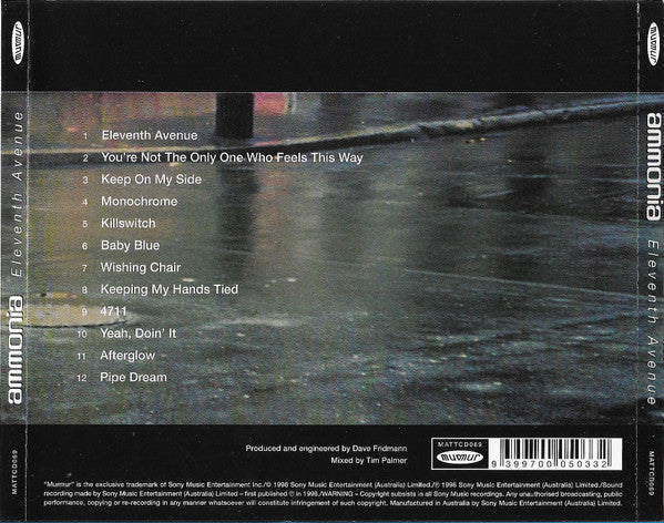 Ammonia (2) : Eleventh Avenue (CD, Album)