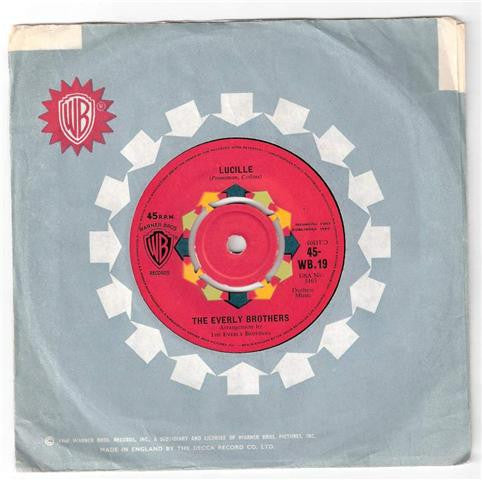 The Everly Brothers* : Lucille / So Sad (To Watch Good Love Go Bad) (7", Single)