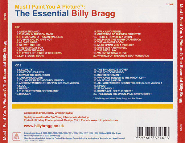 Billy Bragg : Must I Paint You A Picture?: The Essential Billy Bragg (3xCD, Comp)