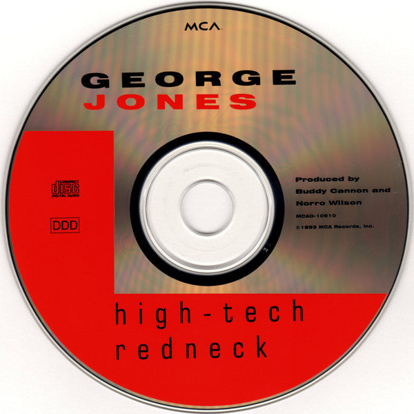 George Jones (2) : High-Tech Redneck (CD, Album)