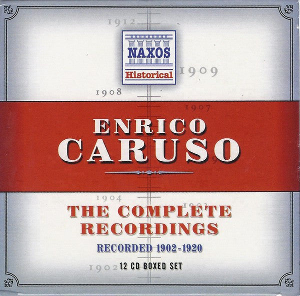 Enrico Caruso : The Complete Recordings: Recorded 1902-1920 (12xCD, Comp)