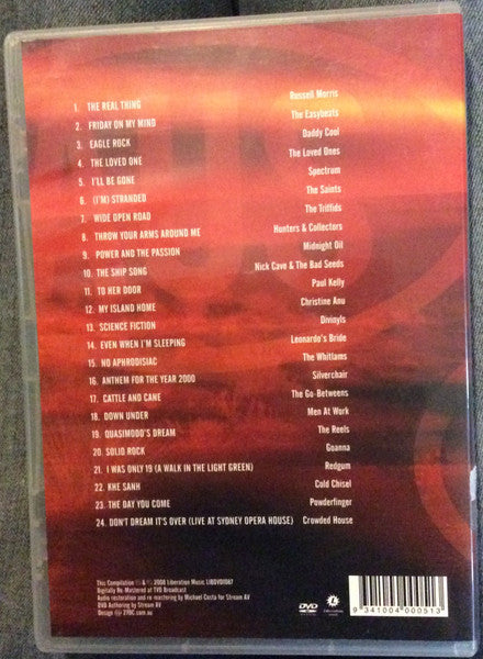 Various : Australia's Ultimate Songs (DVD-V, Comp)