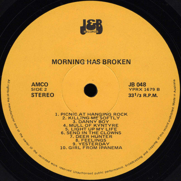 Unknown Artist : Morning Has Broken (LP)
