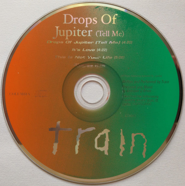 Train (2) : Drops Of Jupiter (Tell Me) (CD, Single)