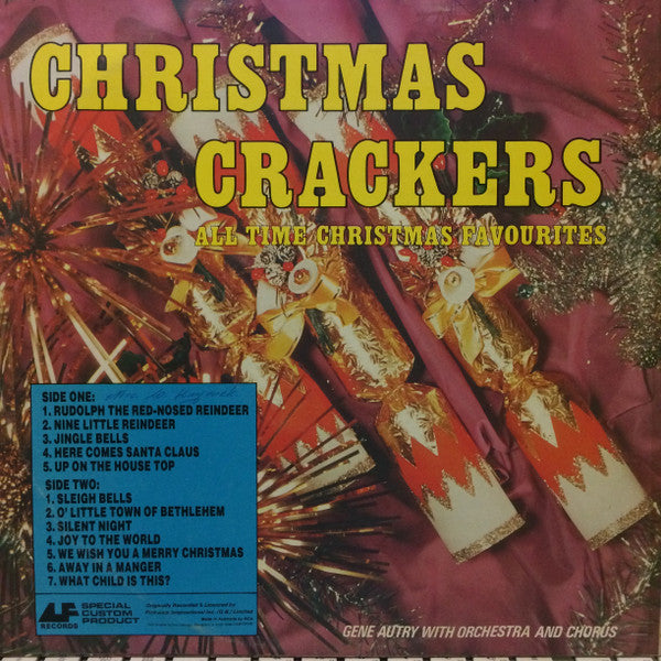 Gene Autry : Christmas Crackers (LP, Album)