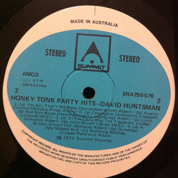 David Huntsman : 20 Honky Tonk Party Hits (LP)
