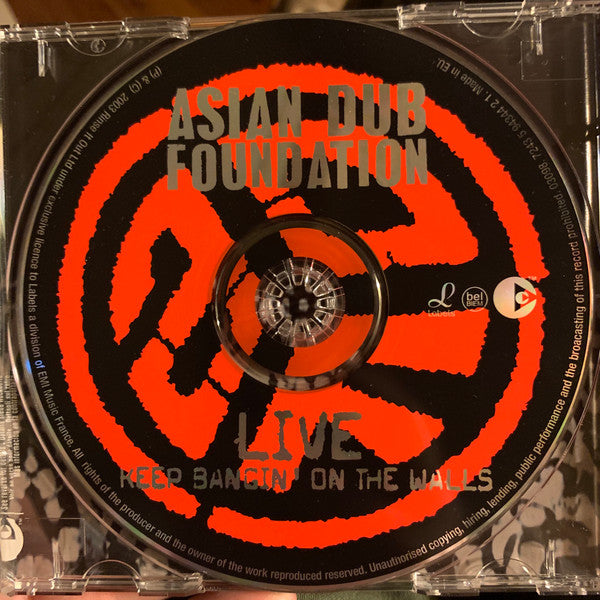 Asian Dub Foundation : Keep Bangin' On The Walls (CD, Album, Copy Prot.)