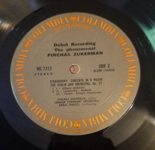 Pinchas Zukerman - Felix Mendelssohn-Bartholdy, Pyotr Ilyich Tchaikovsky : Violin Concertos (LP, RP)