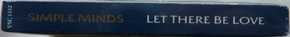 Simple Minds : Let There Be Love (Cass, Single)