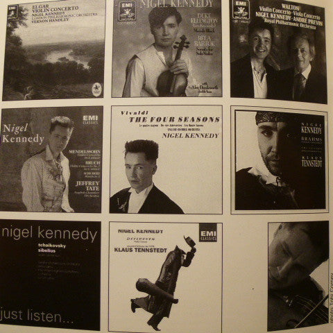Peter Tchaikovsky* / Nigel Kennedy, Paul Tortelier : Violin Concerto And Rococo Variations (CD, Album)