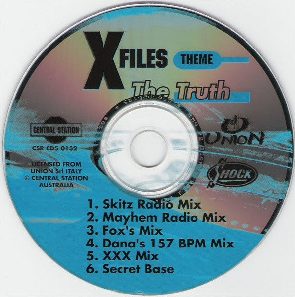 Triple X (7) : X-Files Theme (The Truth) (CD, Single)