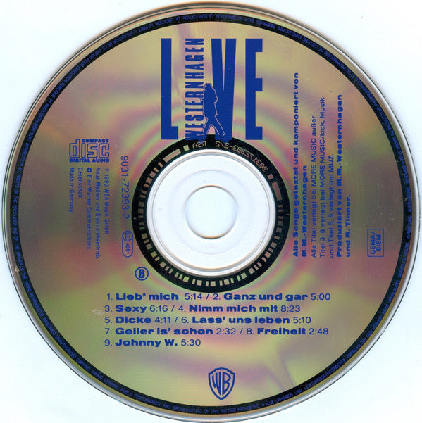 Westernhagen* : Live (2xCD, Album)