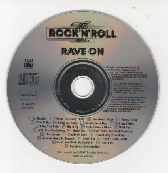 Various : Rave On (CD, Comp, RM)