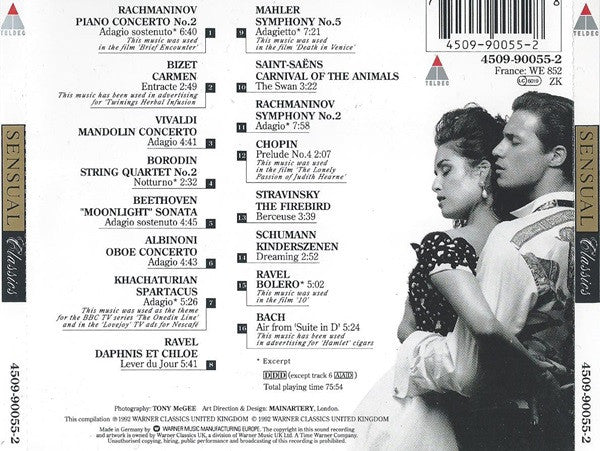 Various : Sensual Classics (CD, Comp)