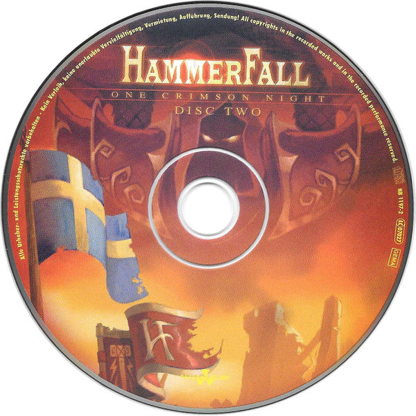HammerFall : One Crimson Night (2xCD, Album)