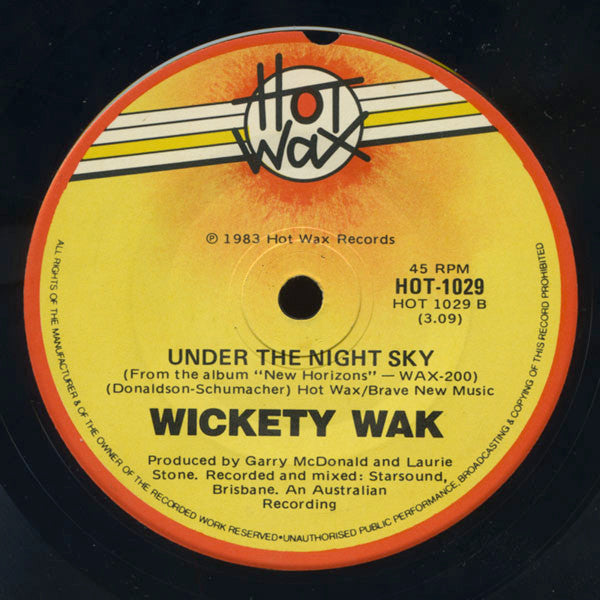 Wickety Wak : Girl On My Street (7")