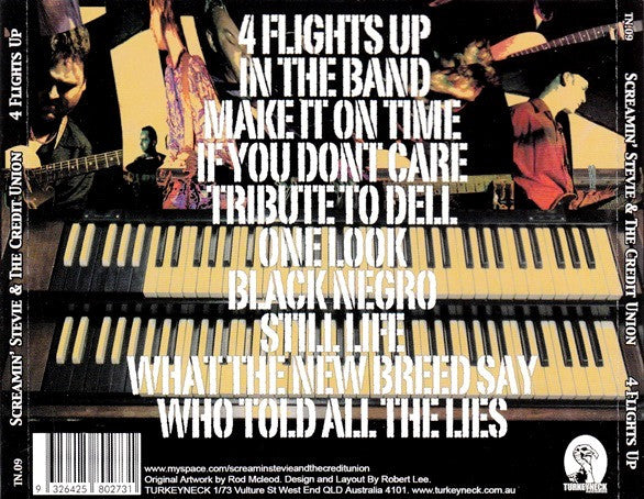 Screamin' Stevie And The Credit Union : Four Flights Up (CD, Album)