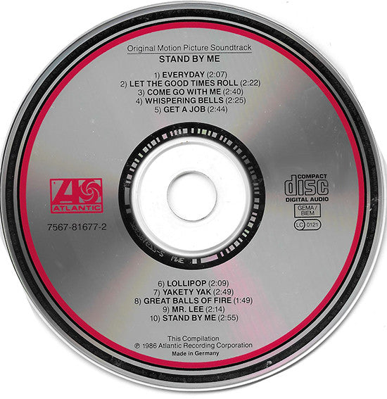 Various : Stand By Me (Original Motion Picture Soundtrack) (CD, Comp, RE)