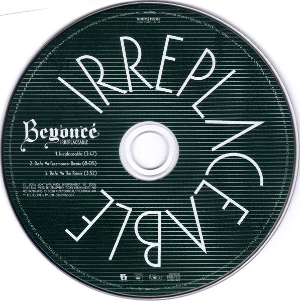 Beyoncé : Irreplaceable (CD, Single)