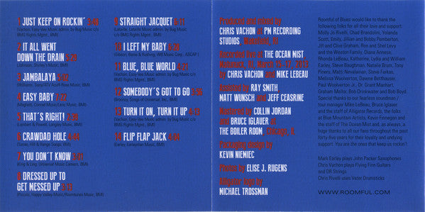 Roomful Of Blues : 45 Live (CD, Album)