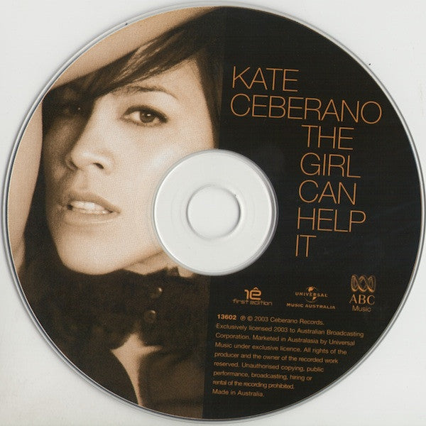 Kate Ceberano : The Girl Can Help It (CD, Album, Enh)
