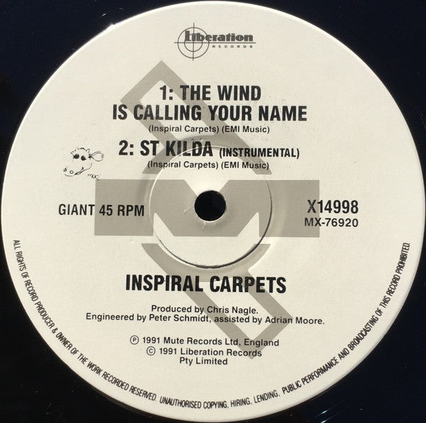 Inspiral Carpets : Please Be Cruel (12", Single, Ltd)