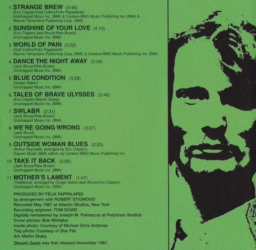 Cream (2) : Disraeli Gears (CD, Album, RE, RM)