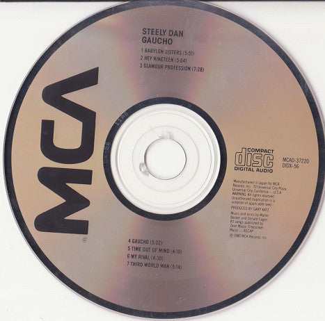 Steely Dan : Gaucho (CD, Album, RE)