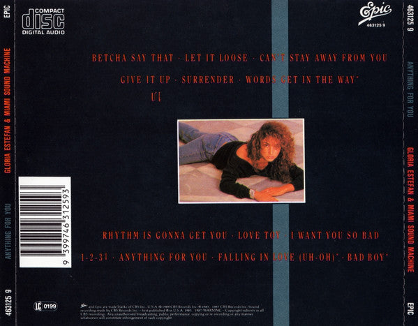 Miami Sound Machine : Anything For You (CD, Album)