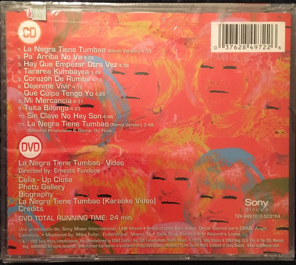 Celia Cruz : La Negra Tiene Tumbao (CD, Album, RE + DVD-V)