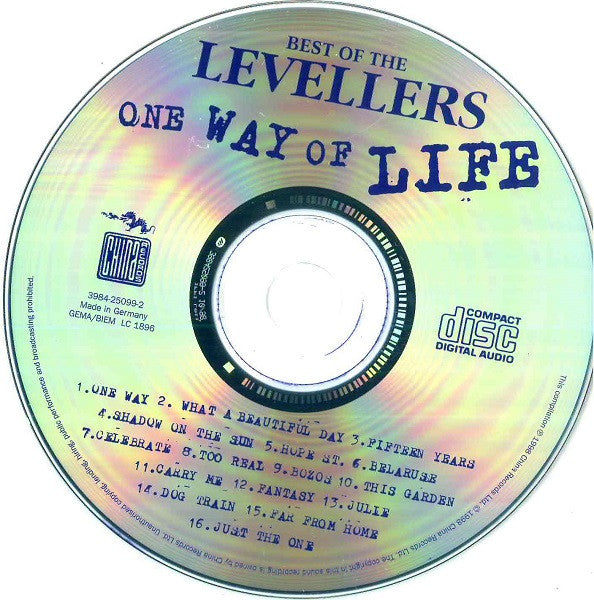 The Levellers : One Way Of Life - Best Of The Levellers (CD, Comp)