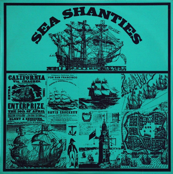 The Roger Wagner Chorale : Sea Shanties (LP, Album, Club)