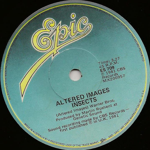 Altered Images : I Could Be Happy (7", Single)