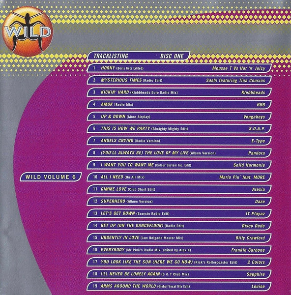 Various : Wild Volume 6 (2xCD, Comp)