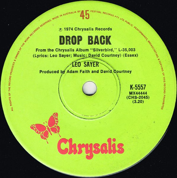 Leo Sayer : One Man Band (7", Single)