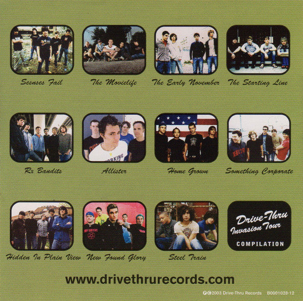 Various : Drive-Thru Invasion Tour Compilation (CD, Comp, Enh)