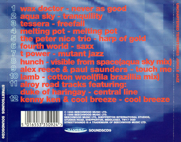 Various : Unchartered Territories Jungle Jazz (CD, Comp)